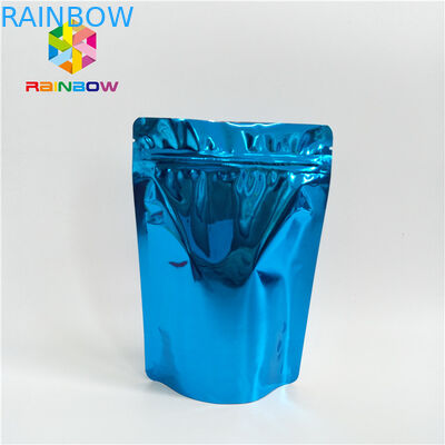 Η συνήθεια βαθμού τροφίμων τύπωσε τυπωμένο Ziplock φύλλων αλουμινίου αργιλίου απόδειξης μυρωδιάς στάσεων επάνω σακούλες