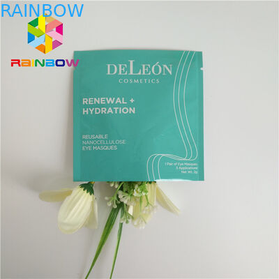 Η πλευρά τρία σφράγισε την τυπωμένη Ziplock τοποθετημένη σε στρώματα τσάντες αργιλίου μάσκα ματιών φύλλων αλουμινίου του προσώπου