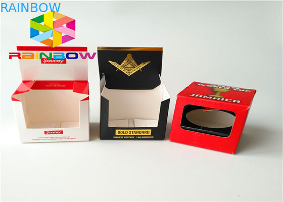 Προσαρμόστε το κιβώτιο εγγράφου λογότυπων που συσκευάζει το στιλπνό ανακυκλωμένο συσκευασία υλικό εγγράφου φύλλων αλουμινίου καλλυντικό