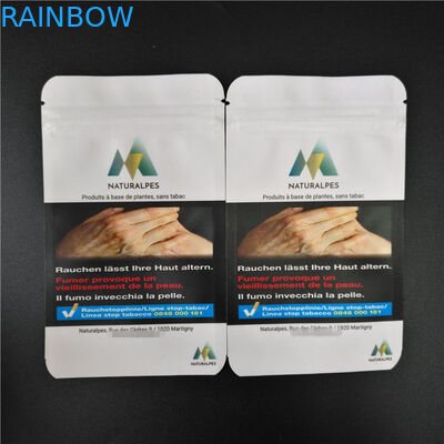 Βοτανικό θυμίαμα THC CBD Gummies που συσκευάζει τις βιοδιασπάσιμες άσπρες σακούλες τροφίμων τσαντών της Kraft