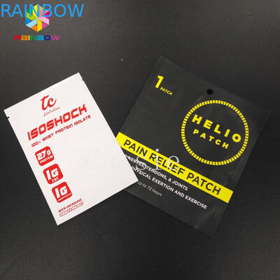 Η σφραγίδα πιασιμάτων σακουλών Mylar τοποθετεί το καλλυντικό δείγμα Giveaway σε σάκκο σκονών τσαγιού αποθήκευσης βαθμού τροφίμων