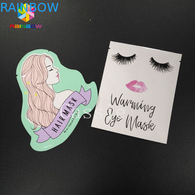 Φυλλόμορφη σακούλα φύλλων αλουμινίου αργιλίου της PET PE που συσκευάζει τις του προσώπου πλαστικές τσάντες μασκών με Gravure CMYK