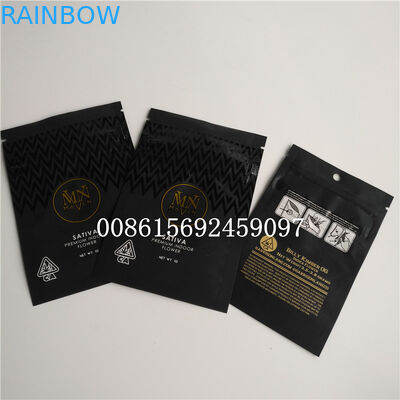 Μικρές πλαστικές σακούλες απόδειξης μυρωδιάς που συσκευάζουν την ασφαλή για τα παιδιά τσάντα Mylar ζιζανίων