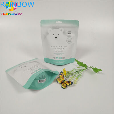 Το σώμα τρίβει ζωηρόχρωμη τυπωμένη υγρασία τσαντών φύλλων αλουμινίου τη συσκευάζοντας - στάση κλειδαριών φερμουάρ απόδειξης επάνω στη σακούλα