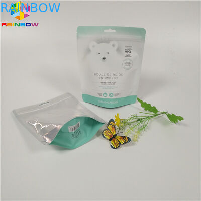 Το σώμα τρίβει ζωηρόχρωμη τυπωμένη υγρασία τσαντών φύλλων αλουμινίου τη συσκευάζοντας - στάση κλειδαριών φερμουάρ απόδειξης επάνω στη σακούλα