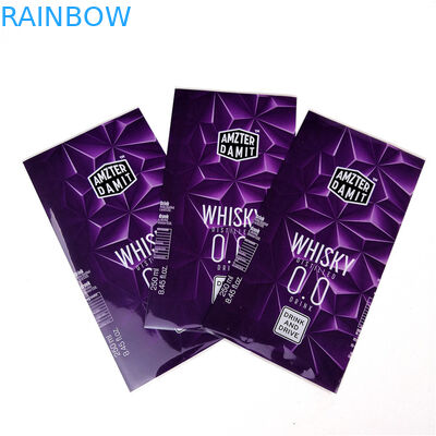 UV ανθεκτικός συρρικνώνεται αδιάβροχο ζωηρόχρωμο ετικετών μανικιών για την πλαστική ετικέτα μπουκαλιών νερό