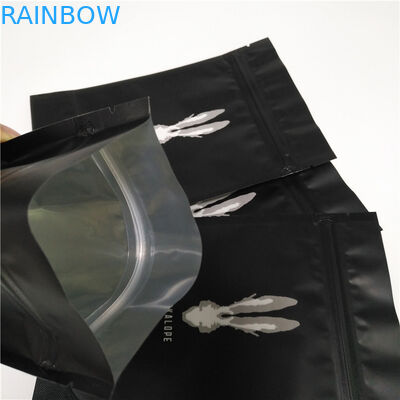 250 μαύρες ταινίες συσκευασίας τροφίμων μεταλλινών γραμμαρίων στέκονται επάνω SGS FDA τσαντών καφέ την έγκριση