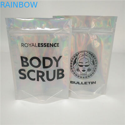 Shinning οι ολογραφικές φύλλων αλουμινίου τσάντες Mylar ολογραμμάτων σακουλών συσκευάζοντας ακτινοβολούν πολωνική τσάντα καρφιών σκονών