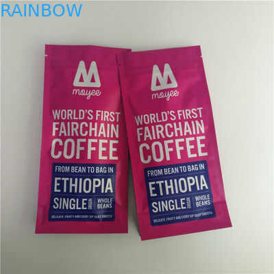 Ο καυτός καφές πωλήσεων τοποθετεί τη χονδρική συνήθεια σε σάκκο τυπώνοντας τη δευτερεύουσα gusset τσάντα καφέ με υψηλό - βαλβίδα ποιοτικής εξαέρωσης για τον καφέ 250g