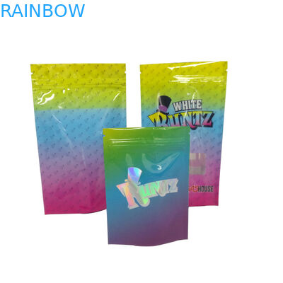 Οι συσκευάζοντας τσάντες πρόχειρων φαγητών κλειδαριών φερμουάρ απόδειξης μυρωδιάς, τοποθετημένη σε στρώματα συνήθεια τύπωσαν τις τσάντες πρόχειρων φαγητών