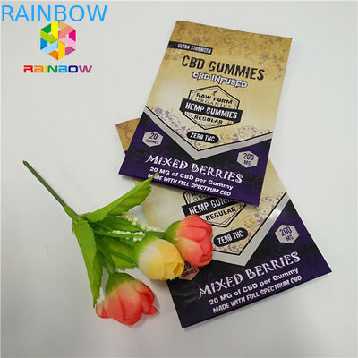 Βοτανικό φύλλο αλουμινίου αργιλίου καψών που συσκευάζει το προσαρμοσμένο σακούλα μέγεθος υγρασίας 3g 5g 10g