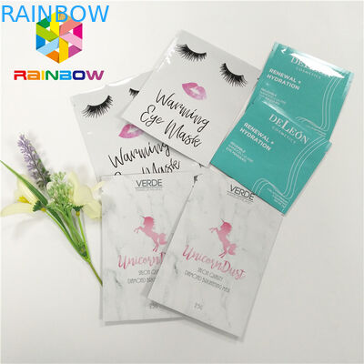 Η συνήθεια τύπωσε τις πλαστικές σακούλες που συσκευάζουν την πλευρά τρία συγκολλά με θερμότητα με την εγκοπή δακρυ'ων