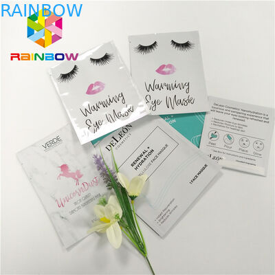 Η δευτερεύουσα συνήθεια σφραγίδων τρία τύπωσε την τσάντα καλλυντικών φύλλων αλουμινίου αργιλίου σακουλών στάσεων επάνω