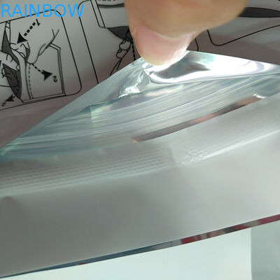 3 η δευτερεύουσα στάση μεταλλινών σφραγίδων επάνω στη συσκευασία σακουλών, στέκεται επάνω την απόδειξη παιδιών σακουλών φερμουάρ