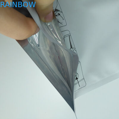 3 η δευτερεύουσα στάση μεταλλινών σφραγίδων επάνω στη συσκευασία σακουλών, στέκεται επάνω την απόδειξη παιδιών σακουλών φερμουάρ