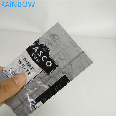 Οι ταινίες συσκευασίας τροφίμων πλαστικού υλικού συρρικνώνονται τα περιτυλίγματα με το λογότυπο/τα χρώματα συνήθειας