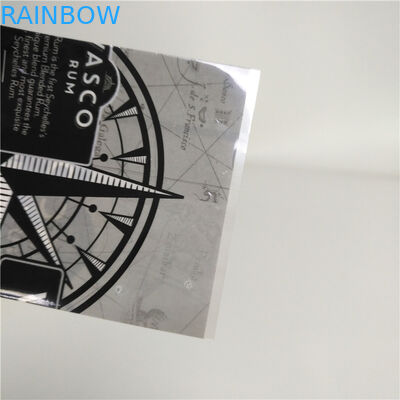 Οι ταινίες συσκευασίας τροφίμων πλαστικού υλικού συρρικνώνονται τα περιτυλίγματα με το λογότυπο/τα χρώματα συνήθειας