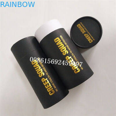 Βιοδιασπάσιμο κιβώτιο εγγράφου χαρτονιού που συσκευάζει το προσαρμοσμένο λογότυπο με τη χρυσή σφράγιση