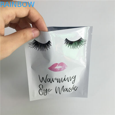 Συγκολλήστε το πλαστικό σακούλι τσαντών φύλλων αλουμινίου αργιλίου για την του προσώπου κρέμα δειγμάτων φροντίδας δέρματος με θερμότητα