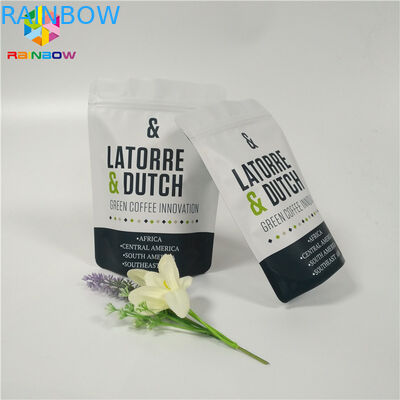 Eco - η φιλική στάση φύλλων αλουμινίου αργιλίου επάνω στη συσκευάζοντας μεταλλίνη τσαγιού καφέ σακουλών τελειώνει την επιφάνεια