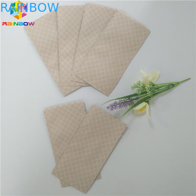 Συσκευάζοντας Ziplock τρία σακουλών φύλλων αλουμινίου εκτύπωσης συνήθειας σφραγισμένες πλευρές τσάντες για τα ξηρά φρούτα