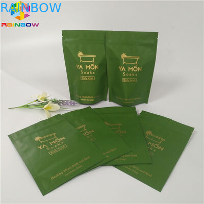 Αλάτων φύλλων αλουμινίου τοπ στάση φερμουάρ σακουλών συσκευάζοντας επάνω Ziplock στο αλατισμένο φύλλο αλουμινίου αργιλίου τσαντών λουτρών