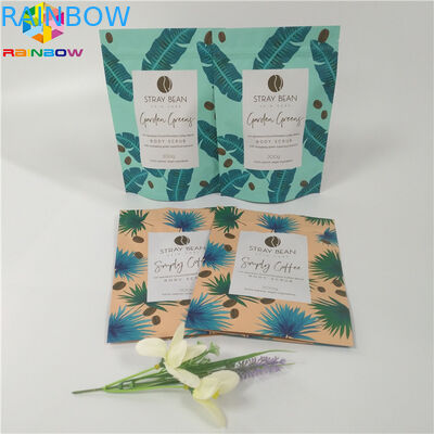 Reclosable ματ τελειώνει τη στάση επάνω στις τσάντες σακουλών, η συσκευάζοντας τσάντα κλειδαριών φερμουάρ για το σώμα τρίβει