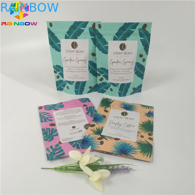 Reclosable ματ τελειώνει τη στάση επάνω στις τσάντες σακουλών, η συσκευάζοντας τσάντα κλειδαριών φερμουάρ για το σώμα τρίβει