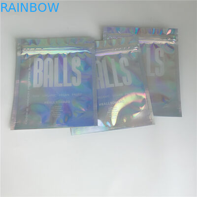 Ziplock καλλυντικά που συσκευάζουν τη στιλπνή πλευρά 3 τσαντών που σφραγίζεται για την κόλλα επέκτασης Eyelash