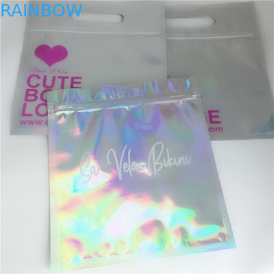 Ziplock καλλυντικά που συσκευάζουν τη στιλπνή πλευρά 3 τσαντών που σφραγίζεται για την κόλλα επέκτασης Eyelash