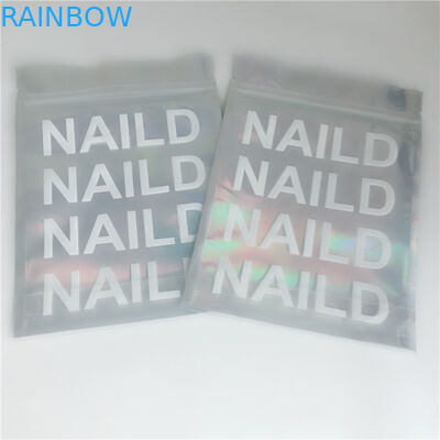 Ziplock καλλυντικά που συσκευάζουν τη στιλπνή πλευρά 3 τσαντών που σφραγίζεται για την κόλλα επέκτασης Eyelash