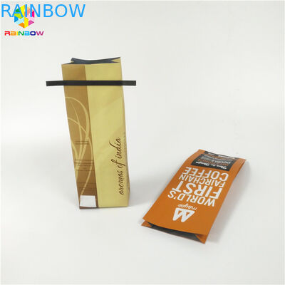 Τσάντες τσαγιού επίπεδων κατώτατων σημείων που συσκευάζουν Resealable Ziplock για τη σκόνη πρωτεΐνης/καφέ