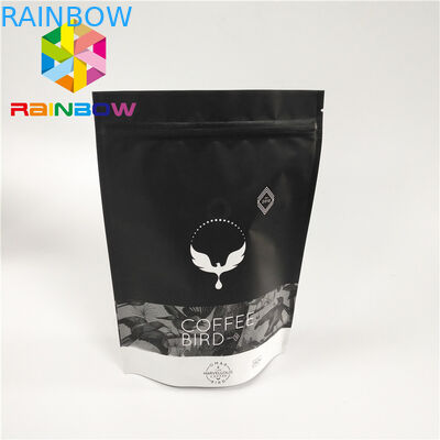 Οι ψηφιακές πλαστικές σακούλες εκτύπωσης που συσκευάζουν τη μεταλλίνη τελείωσαν την κλειδαριά φερμουάρ στάσεων επάνω με τη βαλβίδα