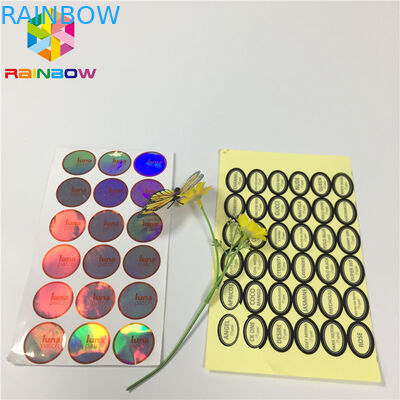 Βινυλίου αυτοκόλλητη ετικέττα ετικετών ιματισμού ασφάλειας συνήθειας ταινιών συσκευασίας τροφίμων απόδειξης νερού