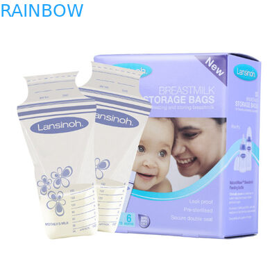 Η διπλή στάση επάνω στη σακούλα φερμουάρ, συγκολλά την αποθήκευση μητρικού γάλα τσαντών συσκευασίας με θερμότητα