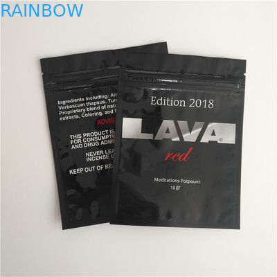 Συσκευάζοντας σακούλι δεσμών τρίχας σακουλών φύλλων αλουμινίου φασολιών καλάμων ζάχαρης λίγη μικροσκοπική εκτύπωση τσαντών CMYK καρφιτσών