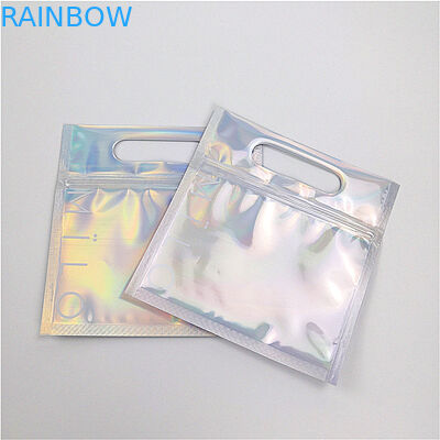 Λέιζερ ταινιών διαφανές μικρό τσαντών 30-150 συσκευασίας ολογραμμάτων καλλυντικό για τις γυναίκες
