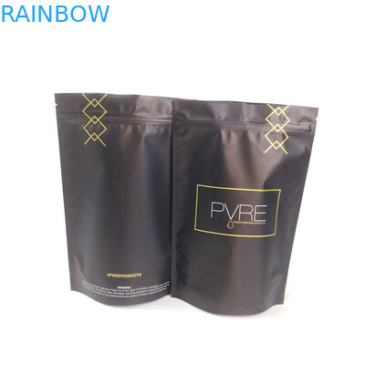 Στάση φύλλων αλουμινίου αργιλίου εκτύπωσης Gravnre επάνω στην τσάντα καφέ εκτύπωσης συνήθειας σακουλών ανακυκλώσιμη