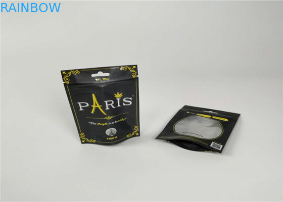 Στάση ζιζανίων Gashouse Runtz επάνω στη σακούλα φερμουάρ, ματ τσάντες συσκευασίας τροφίμων του Παρισιού OG πετρελαίου