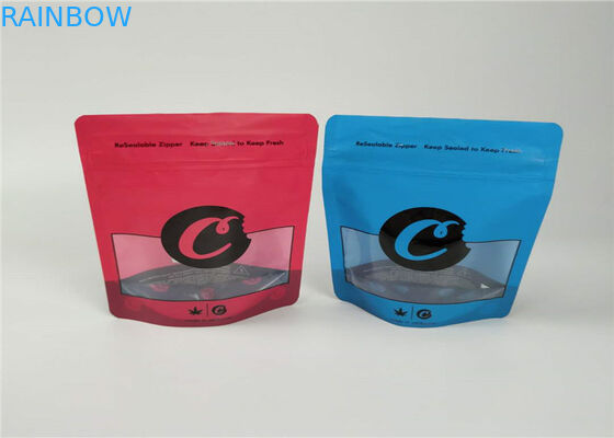 Το φύλλο αλουμινίου αργιλίου τοποθετεί τις πλαστικές σακούλες που συσκευάζουν σε σάκκο τη συσκευασία μπισκότων CBD 1LB ανθεκτική