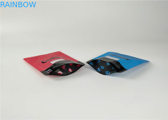 Το φύλλο αλουμινίου αργιλίου τοποθετεί τις πλαστικές σακούλες που συσκευάζουν σε σάκκο τη συσκευασία μπισκότων CBD 1LB ανθεκτική