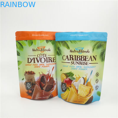 Ziplock στάση φύλλων αλουμινίου αργιλίου επάνω Gravure σακουλών στην εκτύπωση για ξηρό - συσκευασία φρούτων