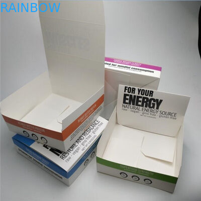 Μικρή κενή καλλυντική συσκευασία θυμιάματος εγγράφου βοτανική με το κιβώτιο ολογραμμάτων παραθύρων της PET