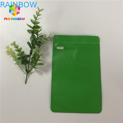 Στάση επάνω φύλλων αλουμινίου επίπεδες τσάντες φύλλων αλουμινίου αργιλίου συνήθειας σακουλών στις συσκευάζοντας με επαναχρησιμοποιήσιμο Ziplock