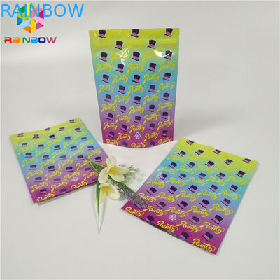 Ziplock τσαντών Runtz απόδειξης μυρωδιάς μπισκότων στάση επάνω στην ασφαλή για τα παιδιά Gravure σακουλών εκτύπωση