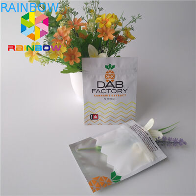 Πλαστικές σακούλες φύλλων αλουμινίου αργιλίου που συσκευάζουν την υγρασία - απόδειξη για τα ζιζάνια Gummies πετρελαίου CBD