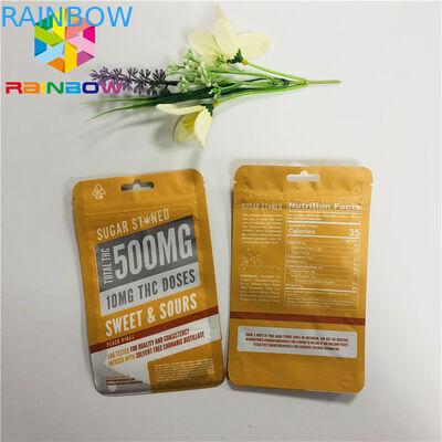 Πλαστικές σακούλες καρυδιών πρόχειρων φαγητών που συσκευάζουν Customzied που τυπώνει το σαφές παράθυρο με το Resealable φερμουάρ