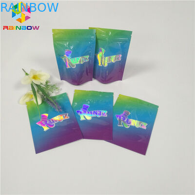 Τυπωμένη πλαστική απόδειξη παιδιών τσαντών κλειδαριών φερμουάρ συσκευασίας σακουλών φύλλων αλουμινίου μπισκότων συνήθεια