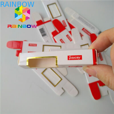 Cbd κάρρων βοτανικές θυμιάματος συσκευάζοντας συνήθειας γυαλιού κορυφές Vape πετρελαίου κασετών καθαρές