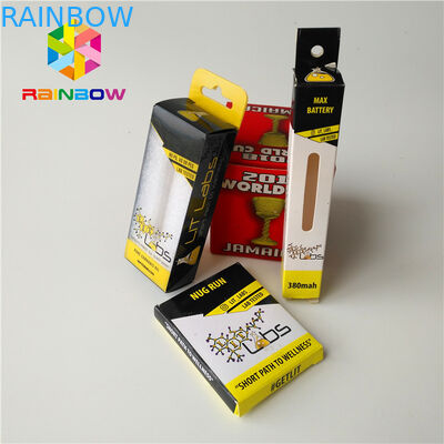 Χαμηλή εκτύπωση 1oz συνήθειας Moq κιβωτίων συσκευασίας μπουκαλιών ουσιαστικού πετρελαίου CBD 2 ανακυκλωμένου Oz εγγράφου καρτών